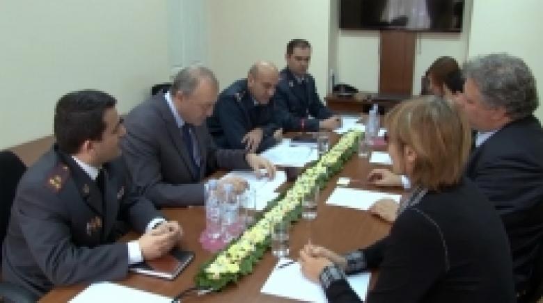 Delegation from the Geneva Centre for the Democratic Control of Armed Forces pays visit to the Armenian Police (VIDEO)