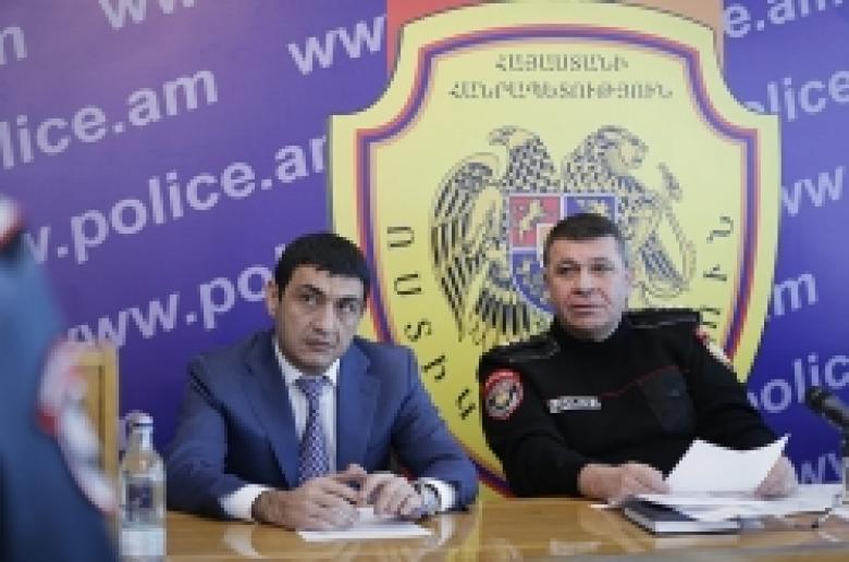 Начальник Полиции провел рабочее совещание в Котайкском марзе (ВИДЕО и ФОТОРЯД)