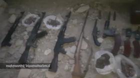 Պատերազմից հետո բերած զենք-զինամթերքը պահել էր Ոսկեհատ գյուղում